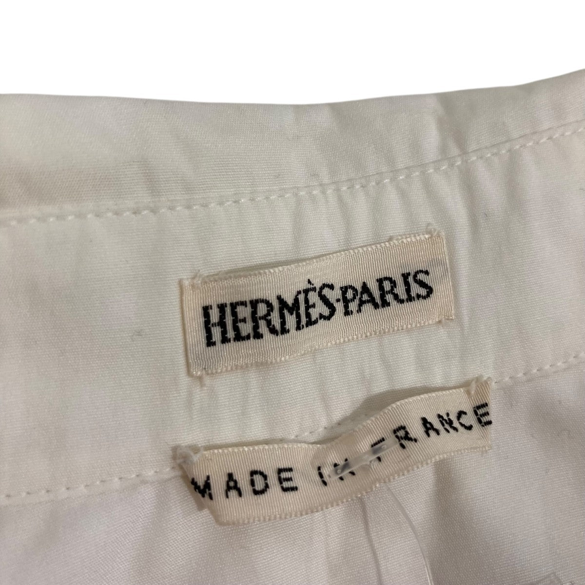 HERMES マルジェラ期 スキッパーシャツ長袖シャツ 古着・中古-6枚目のアイテム画像