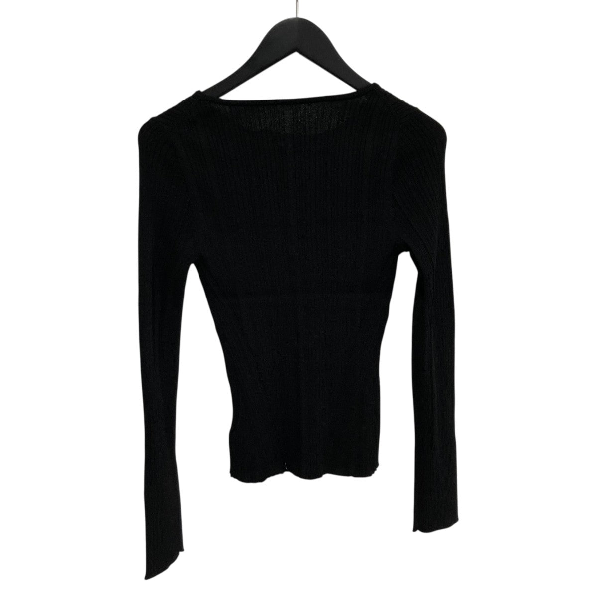 STUDIOUS Ribbon Front Knit Cardiganカーディガン125231002 古着・中古-2枚目のアイテム画像