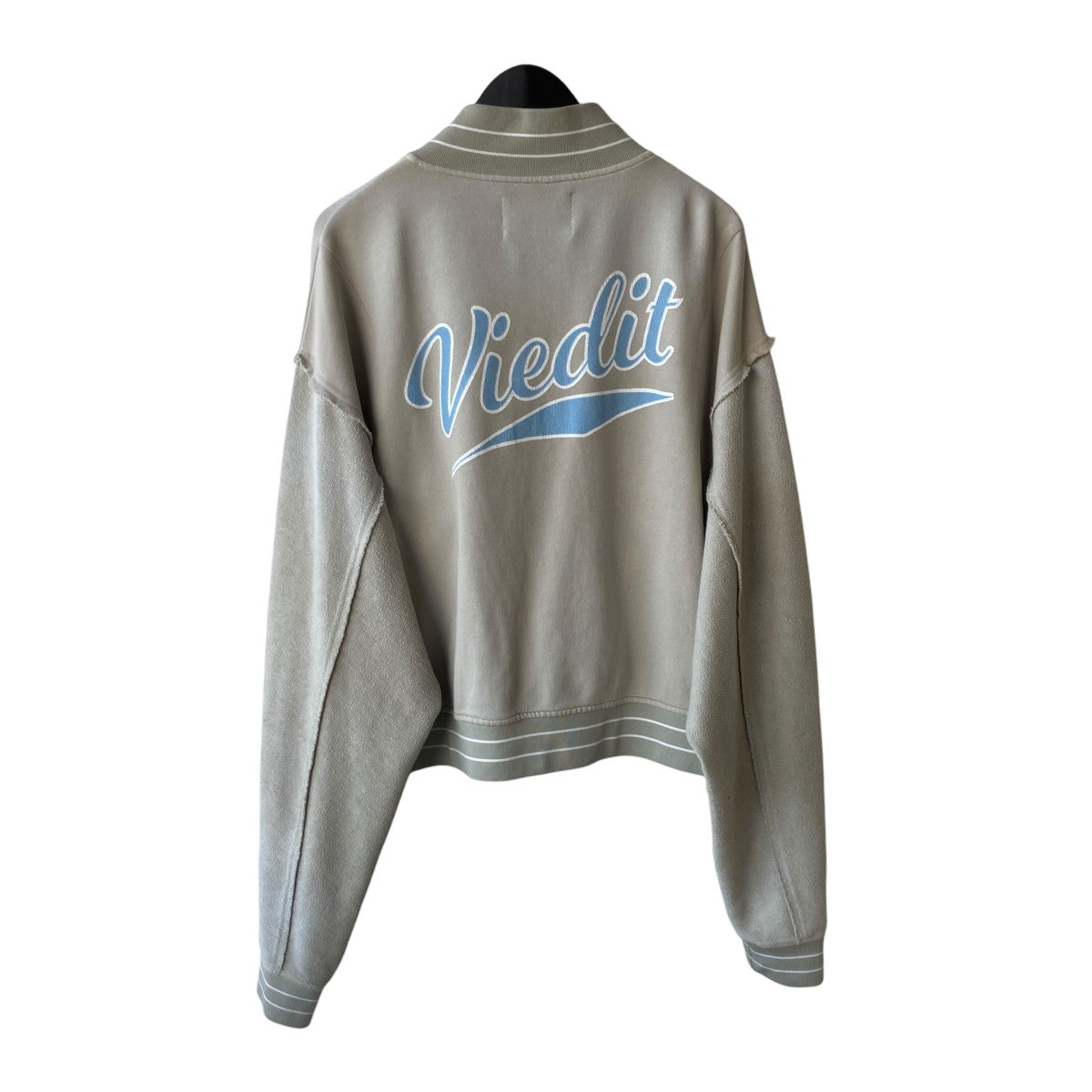 Urban grunge sweatshirt stadium jacketスタジャン2503-VED-FJP0002