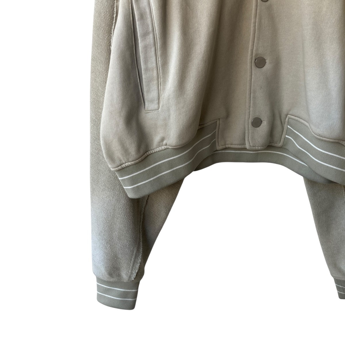 Urban grunge sweatshirt stadium jacketスタジャン2503-VED-FJP0002