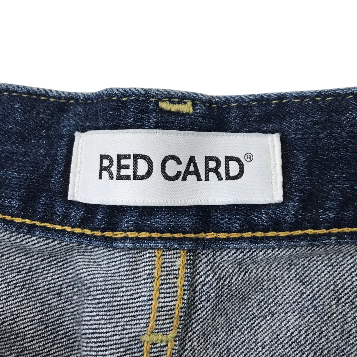 RED CARD PLST別注 Synchronicityデニムパンツ12538P 古着・中古-4枚目のアイテム画像