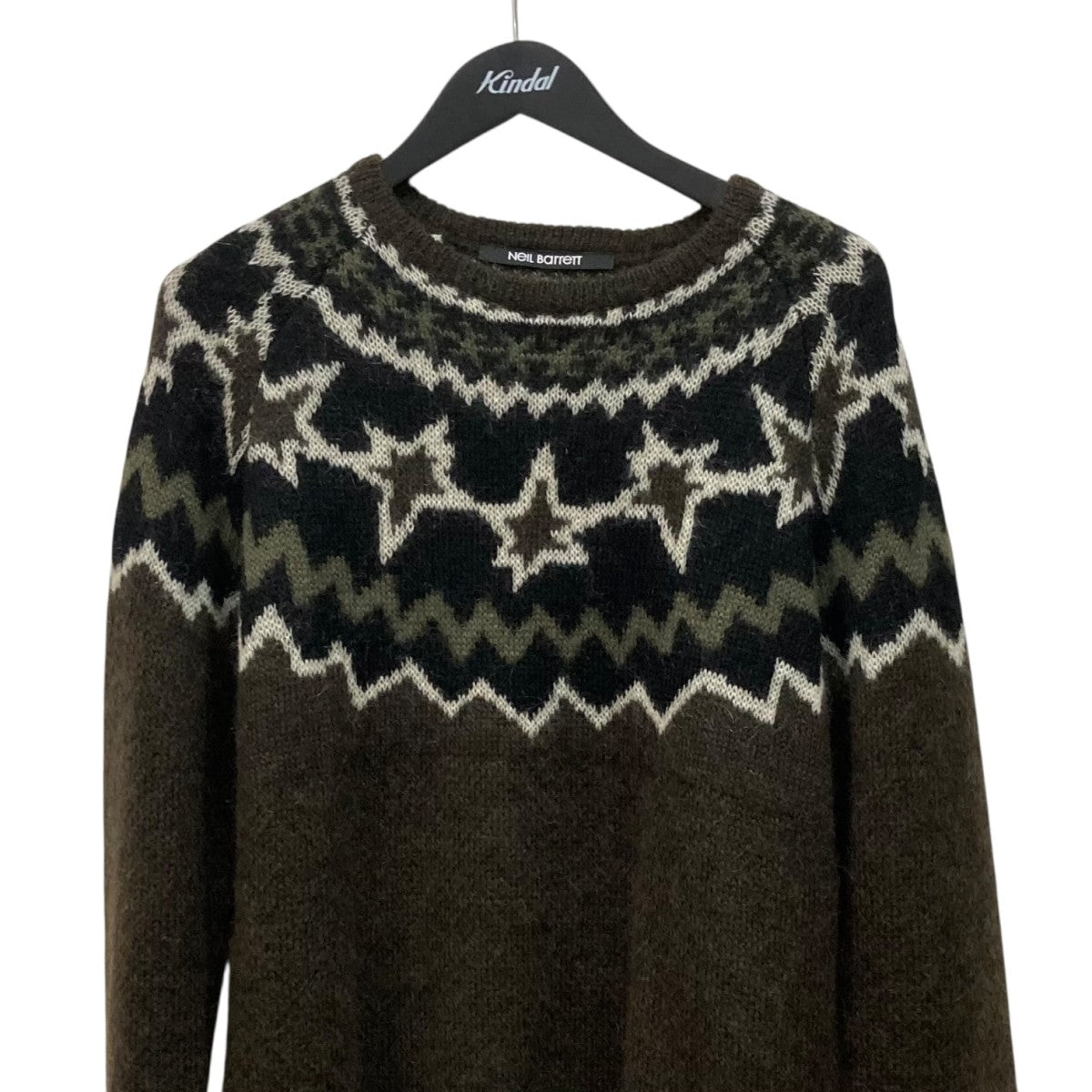 NEIL BARRETT(ニールバレット) 厚手ニット オリーブ サイズ S｜【公式