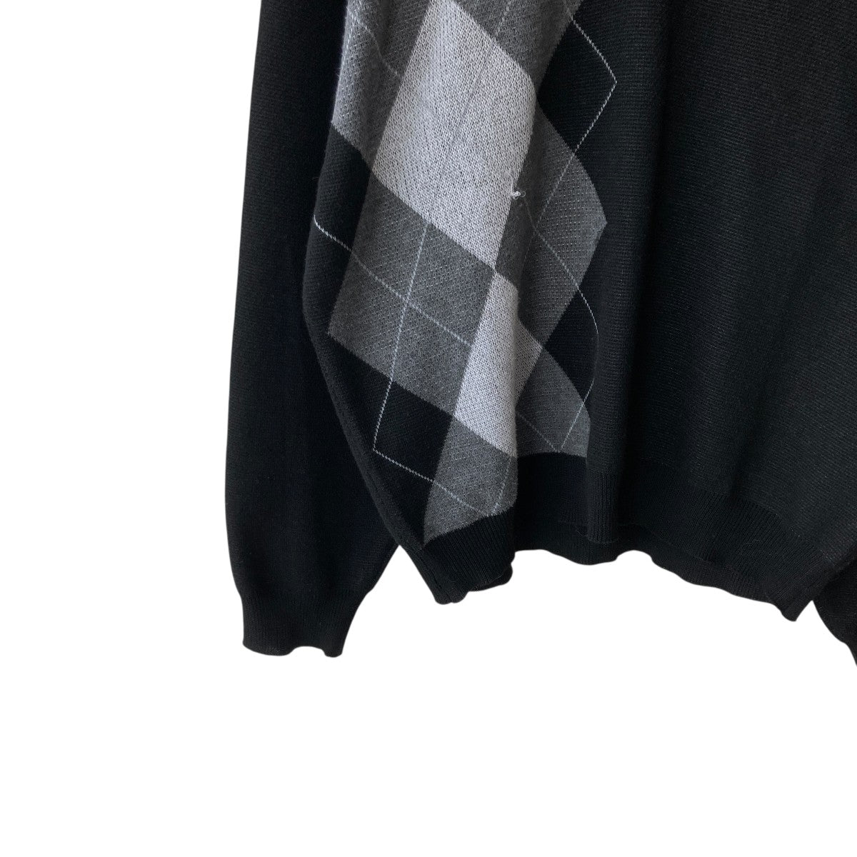 BREATH ARGYLE KNIT POLOニットポロシャツBR25AW-N3009 古着・中古-4枚目のアイテム画像