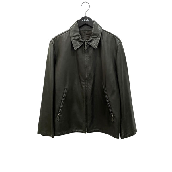 HERMES(エルメス) リバーシブルジャケット ブラック×ブラウン サイズ