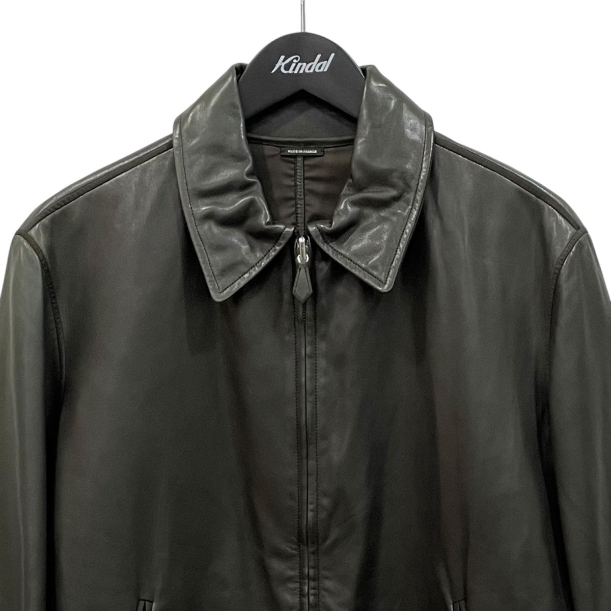 HERMES(エルメス) リバーシブルジャケット ブラック×ブラウン サイズ