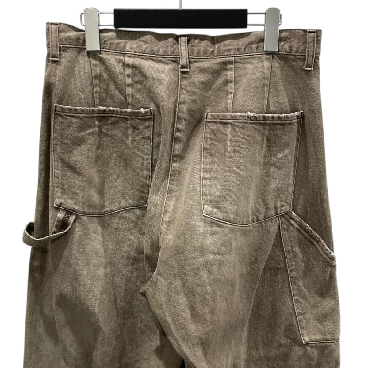 ANCELLM×1LDK 24SS 加工デニムパンツ DOUBLE KNEE PAINTER PANTS