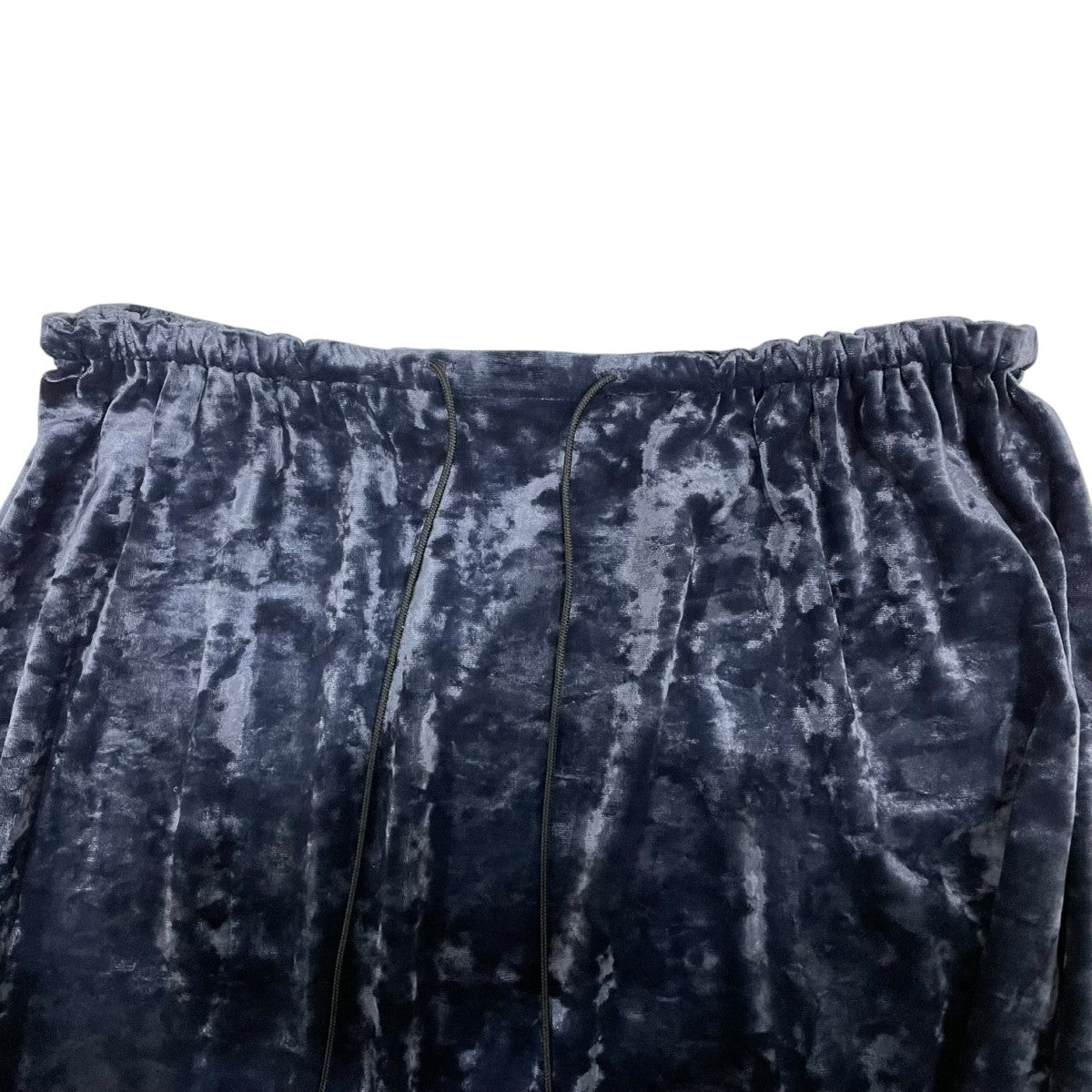 25AWベロア レース イレギュラーヘムスカート5424-2-71004