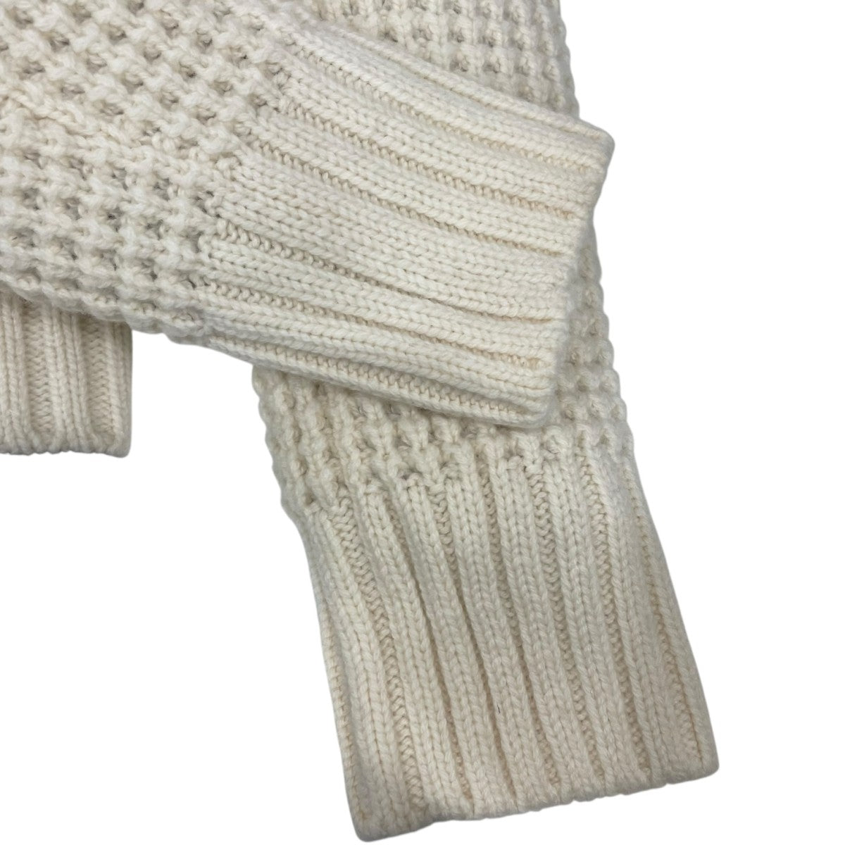Nylon Twill x Wool Knit Blouson21-05687