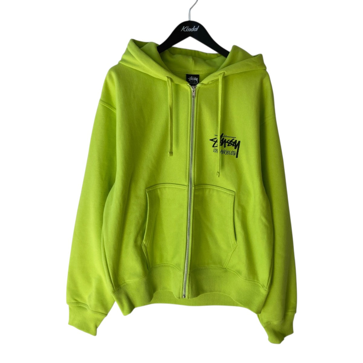 stussy(ステューシー) ジップパーカーZ4000SZS23 Z4000SZS23 黄緑