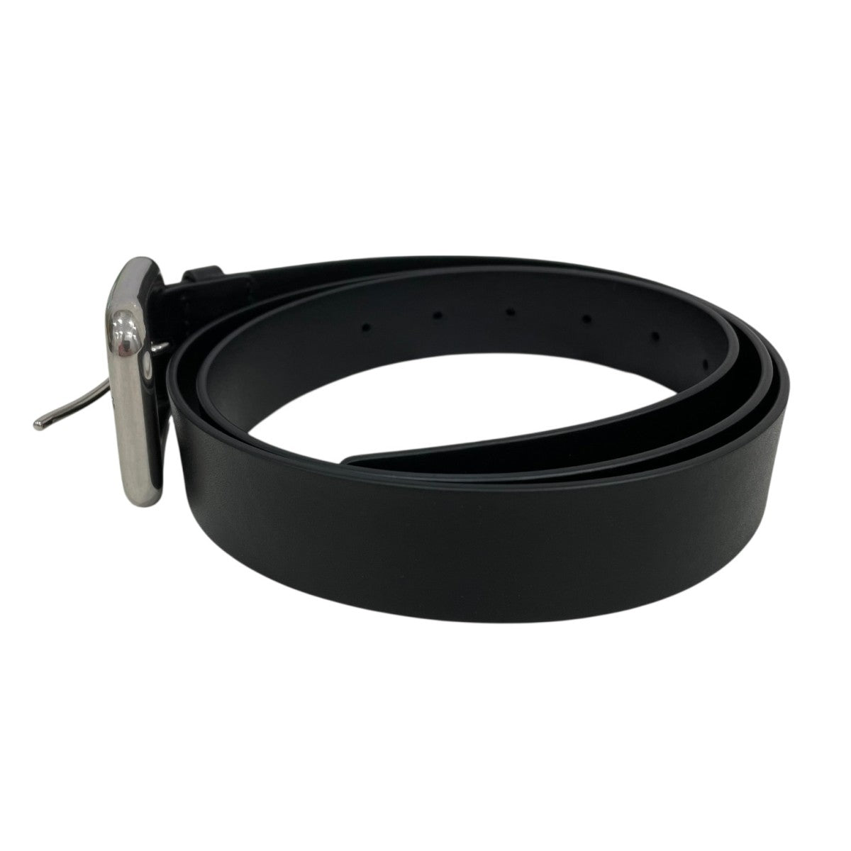 未使用 BOTTEGA VENETA ブラック ベルト 100cm BOTTEGA VENETA(ボッテガヴェネタ) レザーベルト ブラック サイズ L