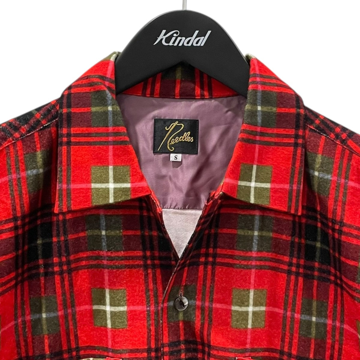 Needles(ニードルズ) 22AW チェック柄シャツ One-Up Shirt R／C