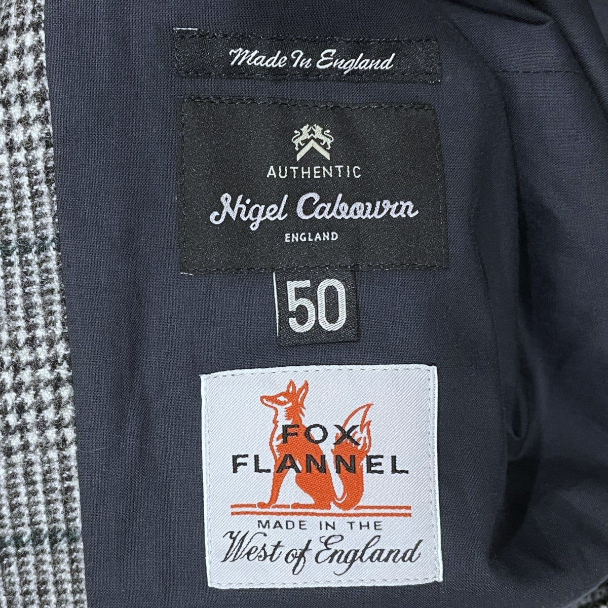 24AW グレンチェック柄フォックスフランネルジャケット LE5 SANDY IRVINE JACKET サンディーアーバインジャケット 8049-14-80000