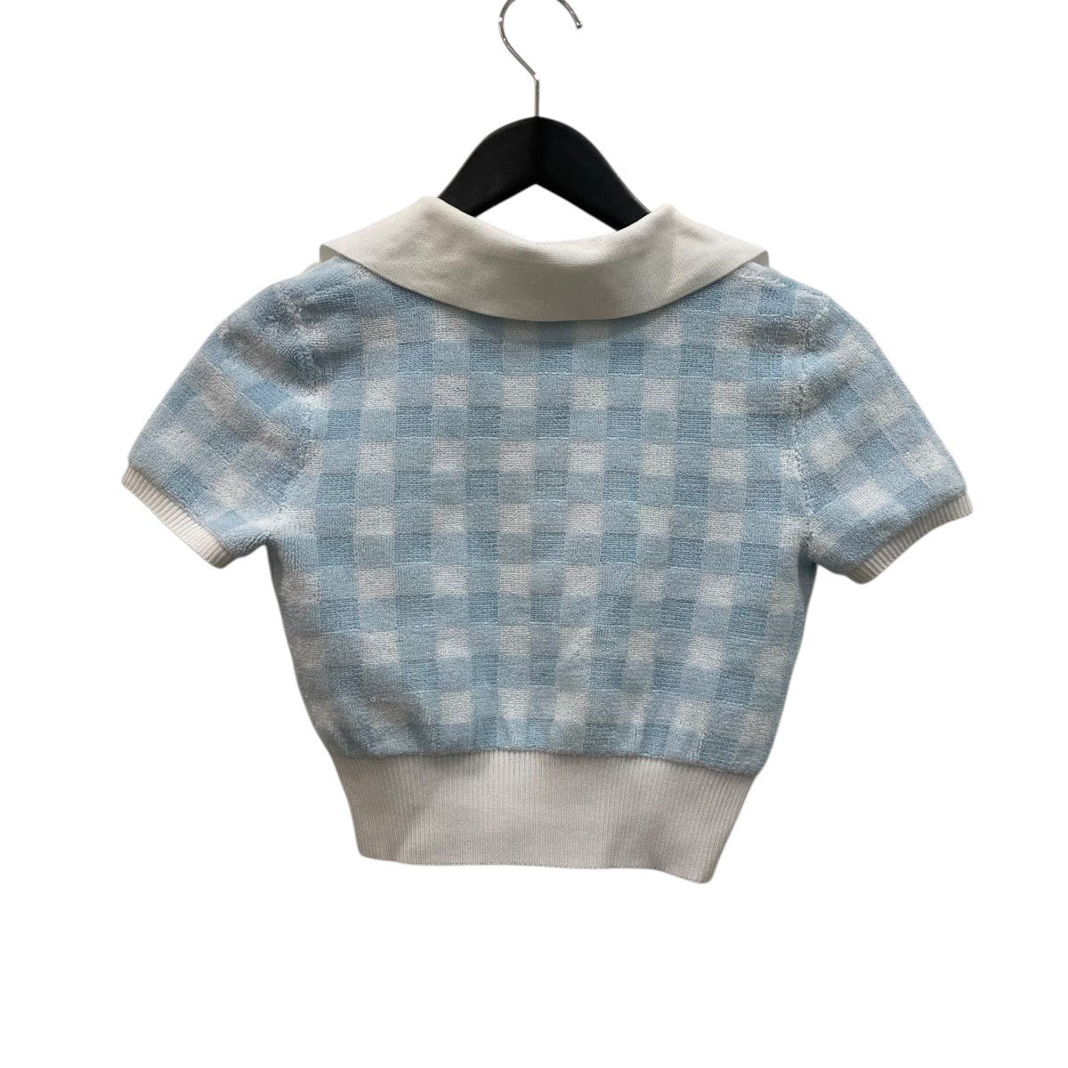 ALEXANDER WANG ニットポロシャツ 古着・中古-3枚目のアイテム画像