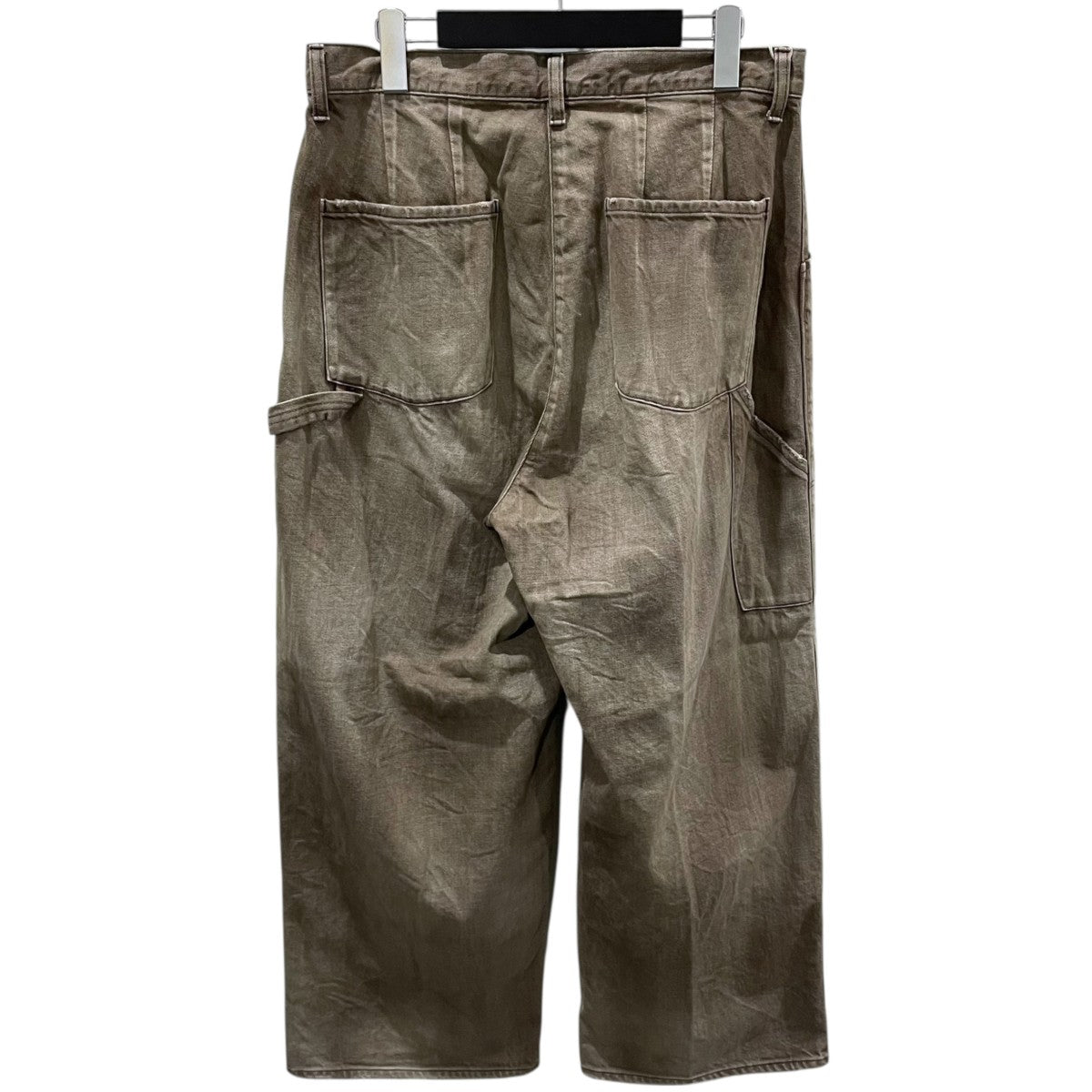 ANCELLM×1LDK 24SS 加工デニムパンツ DOUBLE KNEE PAINTER PANTS ダブルニーペインターパンツ ANC-1LDK-03 古着・中古-2枚目のアイテム画像