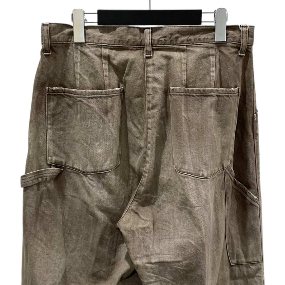 ANCELLM×1LDK 24SS 加工デニムパンツ DOUBLE KNEE PAINTER PANTS ダブルニーペインターパンツ ANC-1LDK-03 古着・中古-4枚目のアイテム画像