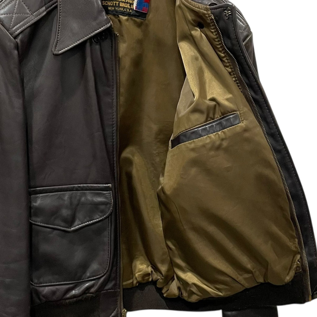 Schott(ショット) レザージャケット TYPE A-2 Flight Jacket A2 