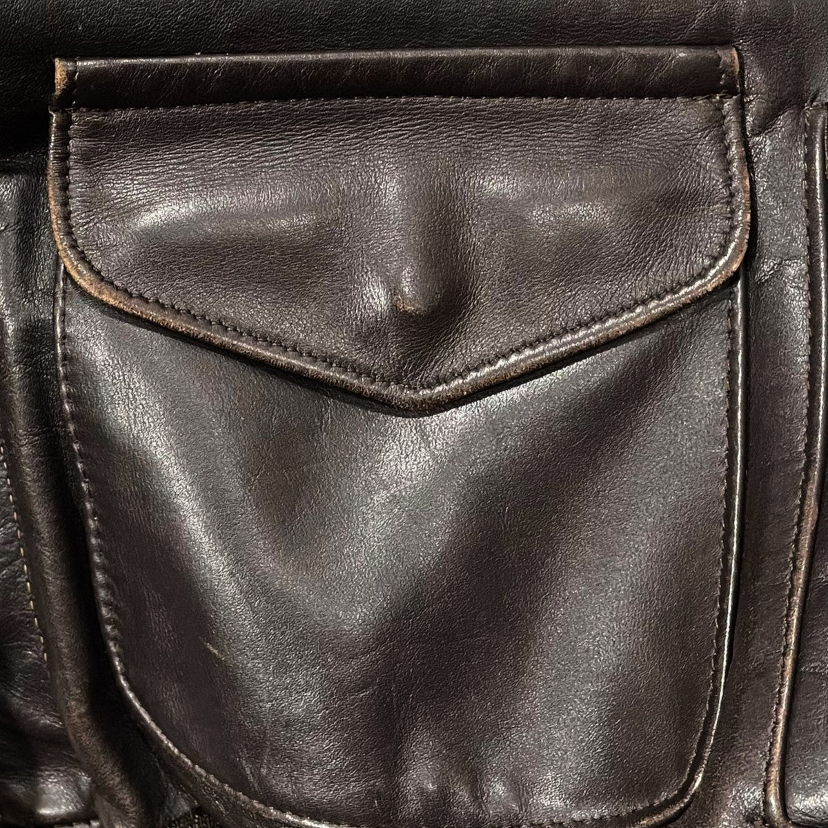 SCHOTT ショット A-2 フライトジャケット レザー 30-1415 ブラウン size:42 80's SCHOTT ショット A-2 レザーフライトジャケット 30-1415 ブラウン