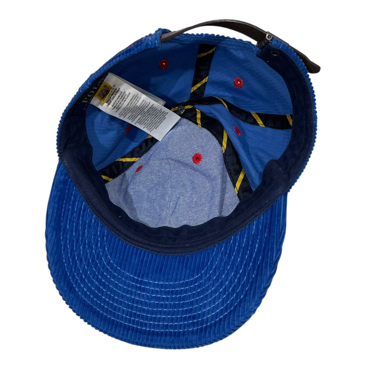 POLO RALPH LAUREN(ポロラルフローレン) NYパッチコーデュロイキャップ