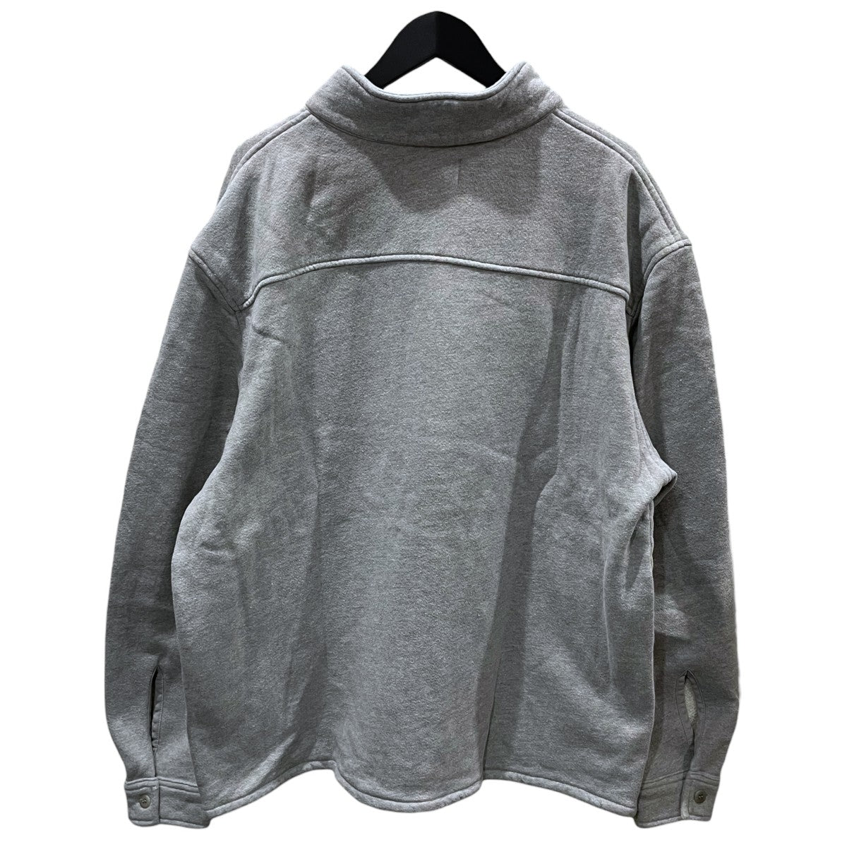 24AW スウェットジャケット Sweat Button Shirt スウェットボタンシャツ