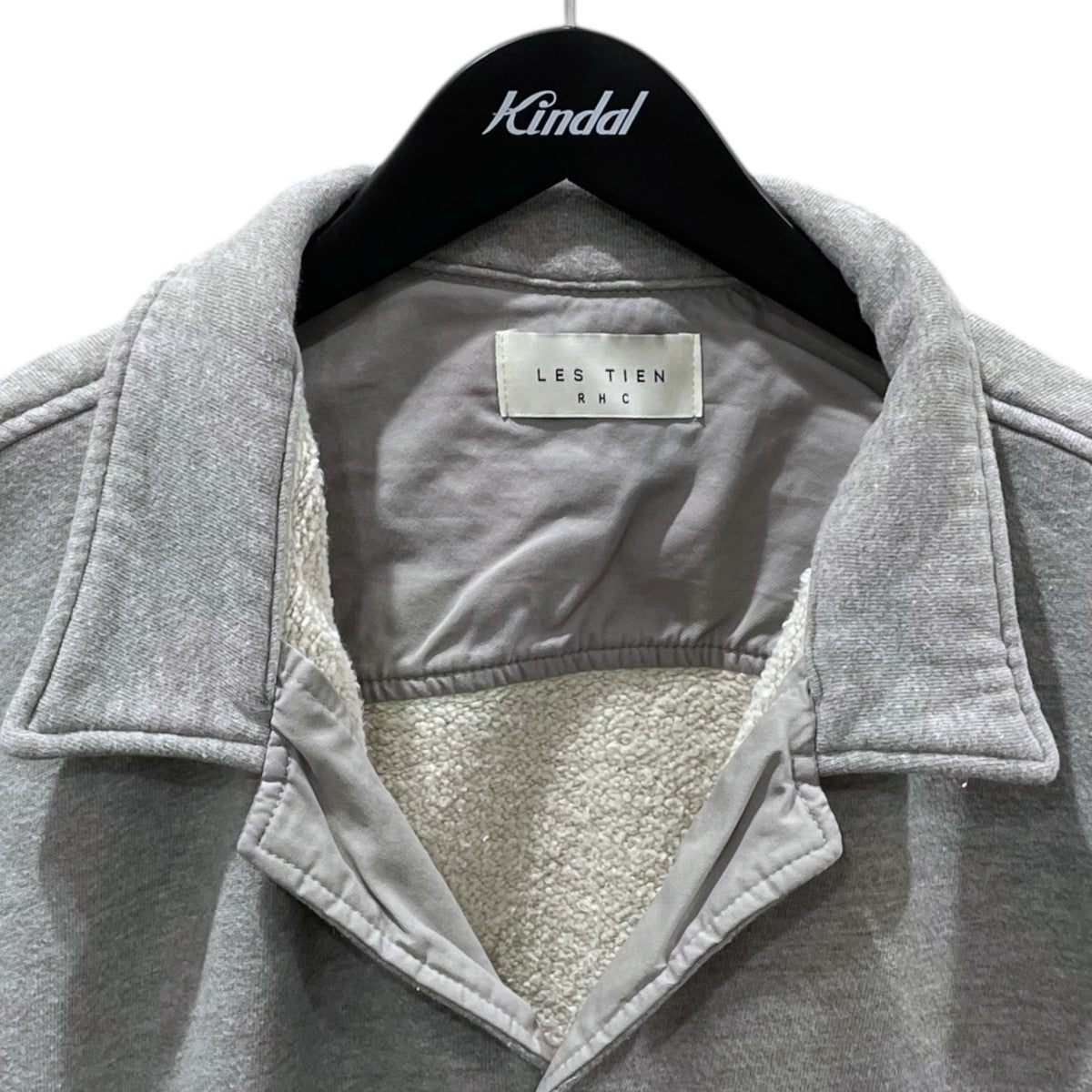 24AW スウェットジャケット Sweat Button Shirt スウェットボタンシャツ