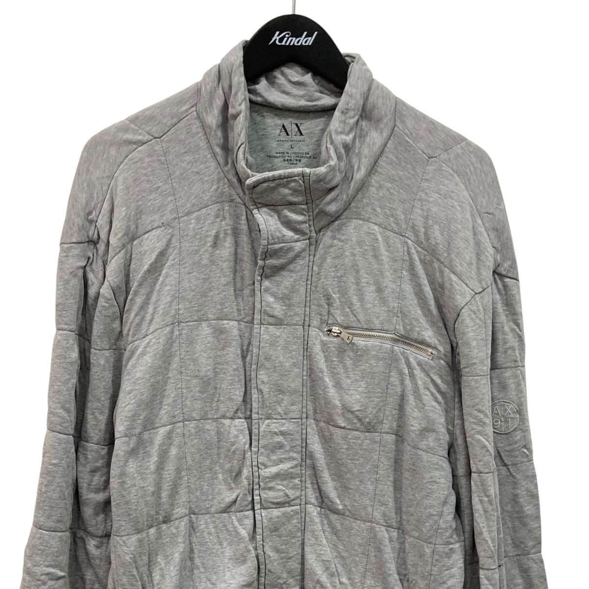 ARMANI EXCHANGE キルティングジャケット 古着・中古-2枚目のアイテム画像
