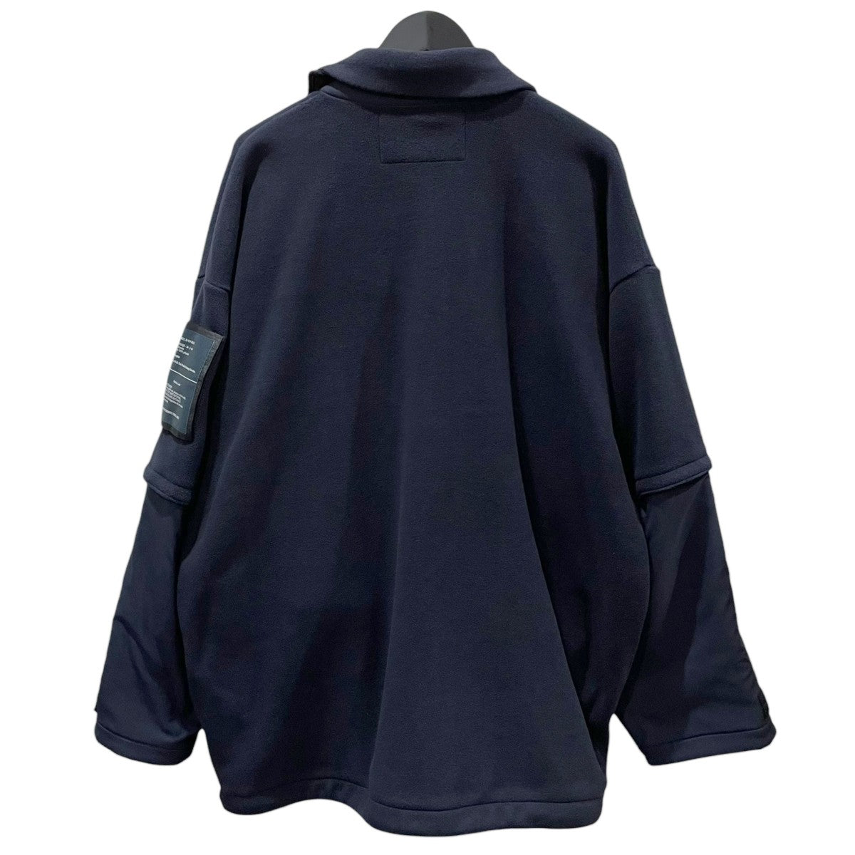 N．HOOLYWOOD 25AW フリースジャケット SHIRT BLOUSON シャツブルゾン 9252-BL06-007 古着・中古-2枚目のアイテム画像
