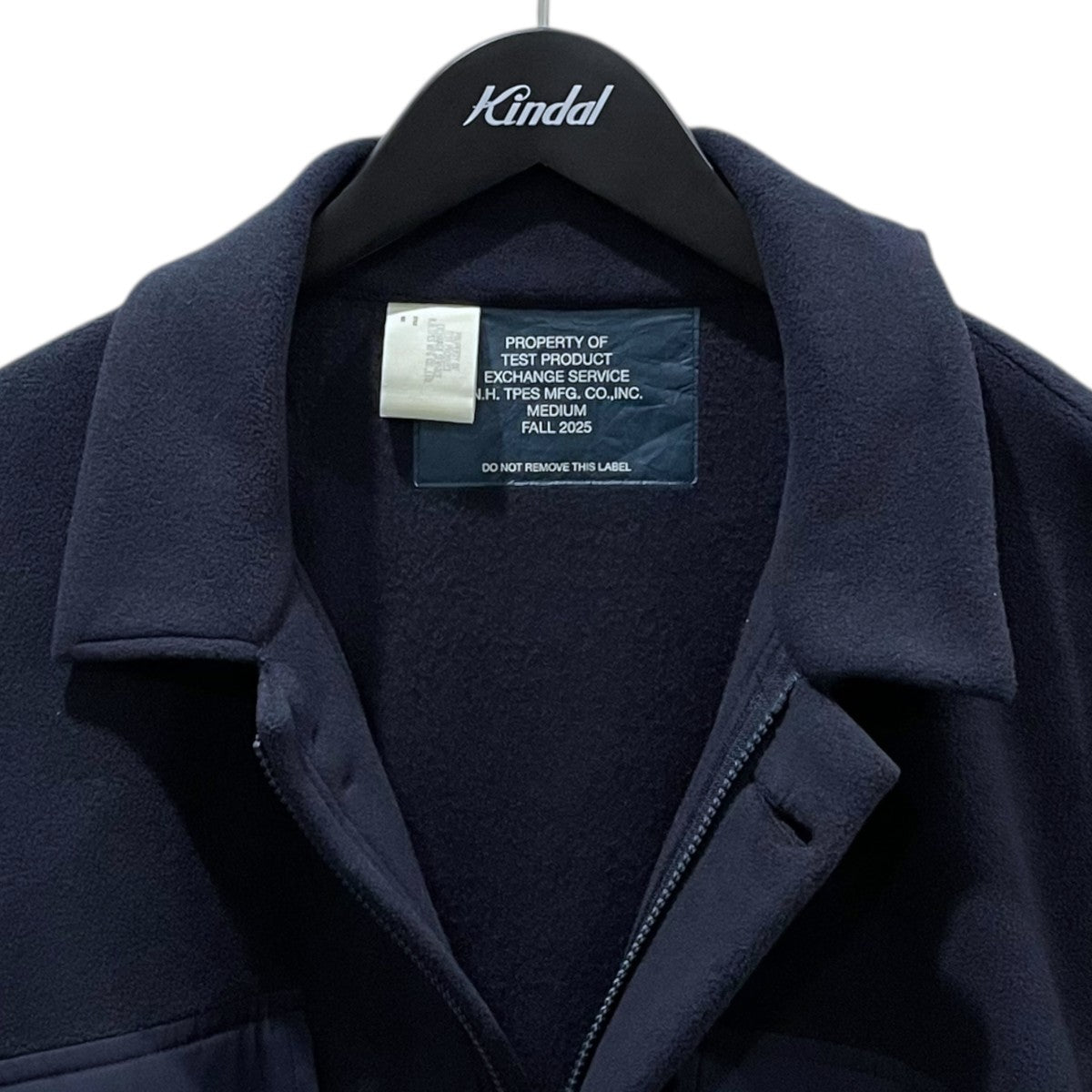 N．HOOLYWOOD 25AW フリースジャケット SHIRT BLOUSON シャツブルゾン 9252-BL06-007 古着・中古-3枚目のアイテム画像