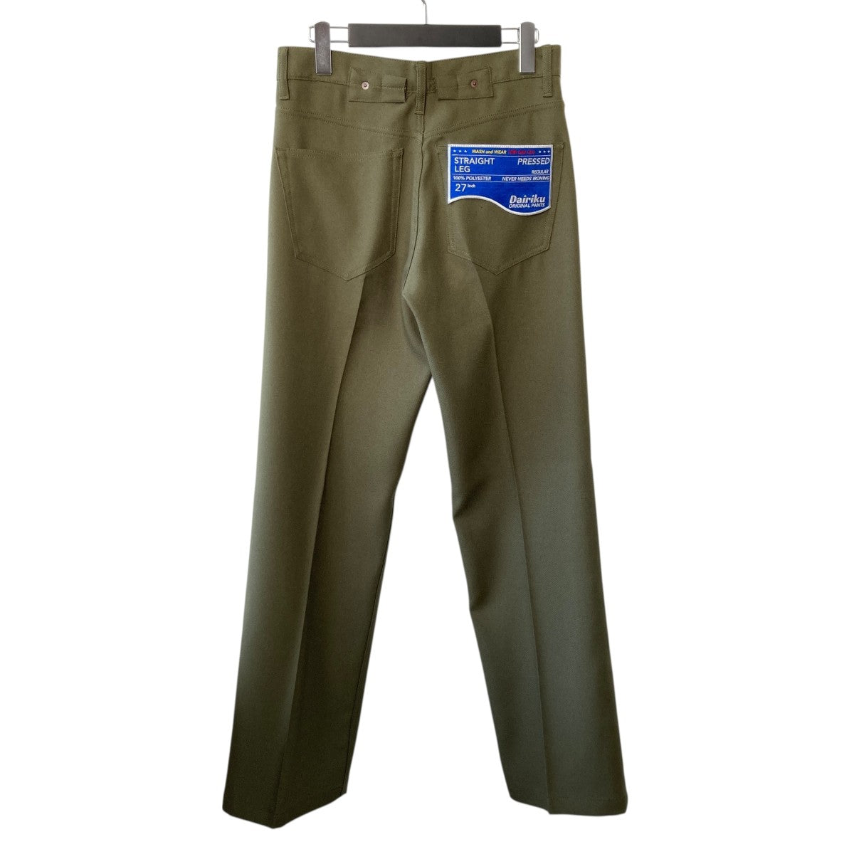 DAIRIKU(ダイリク) Flasher Pressed Pantsスラックスパンツ20AW B-6
