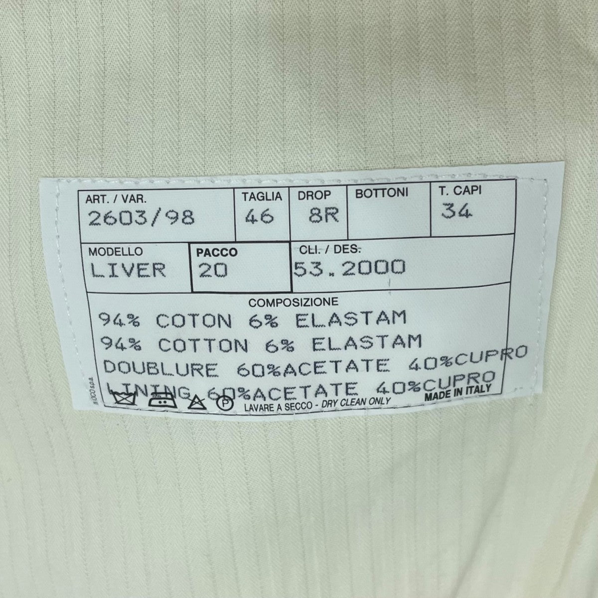HERMES スラックス 古着・中古-7枚目のアイテム画像