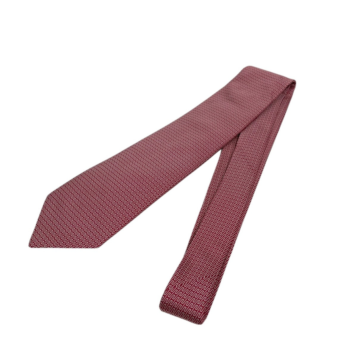 幾何学模様ネクタイ