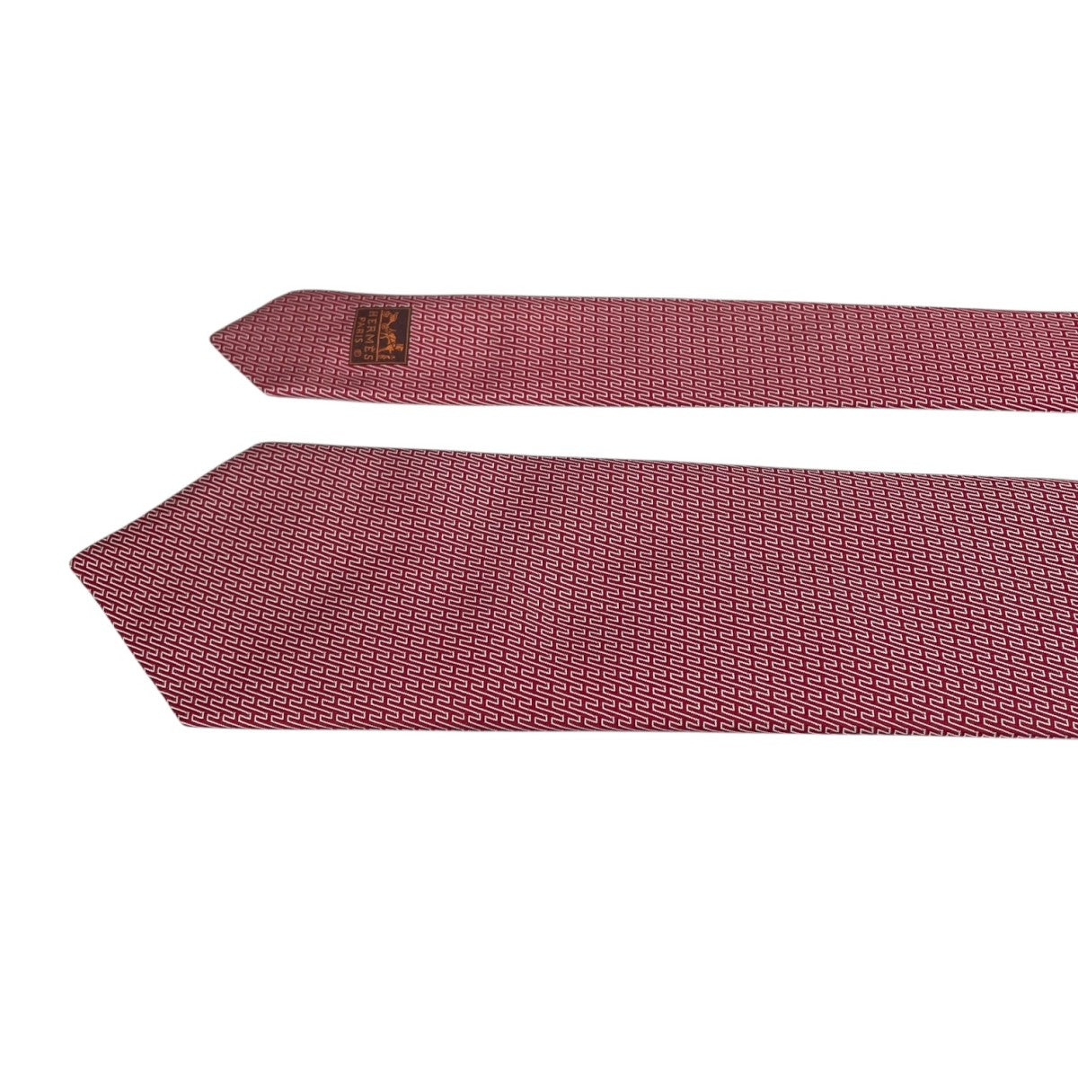 幾何学模様ネクタイ