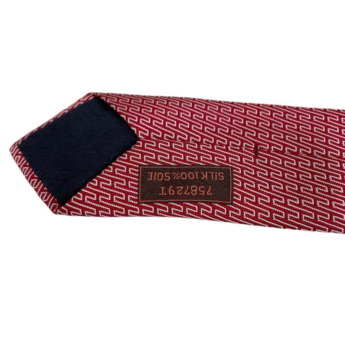 幾何学模様ネクタイ