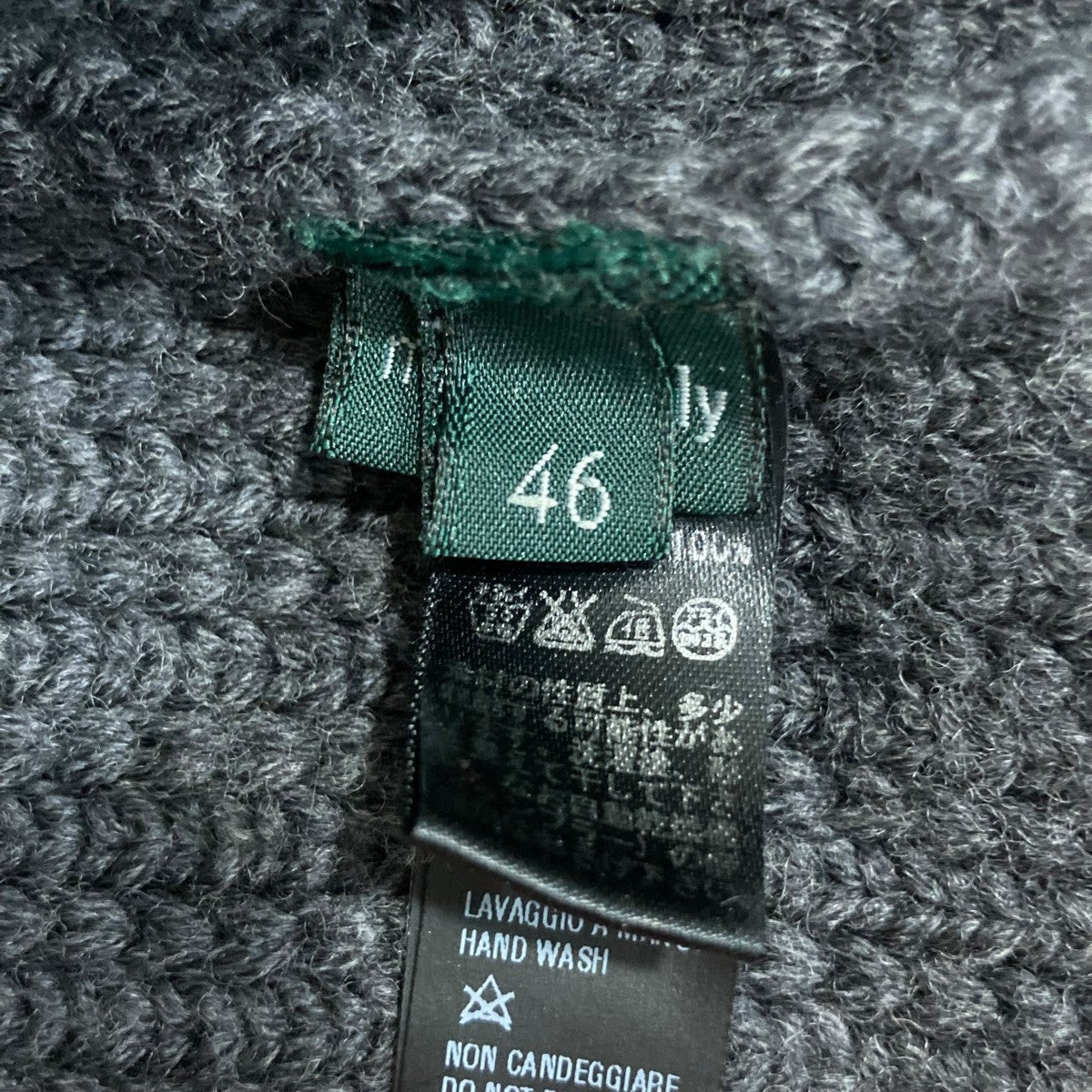 Zanone 長袖ニットZC239 古着・中古-7枚目のアイテム画像