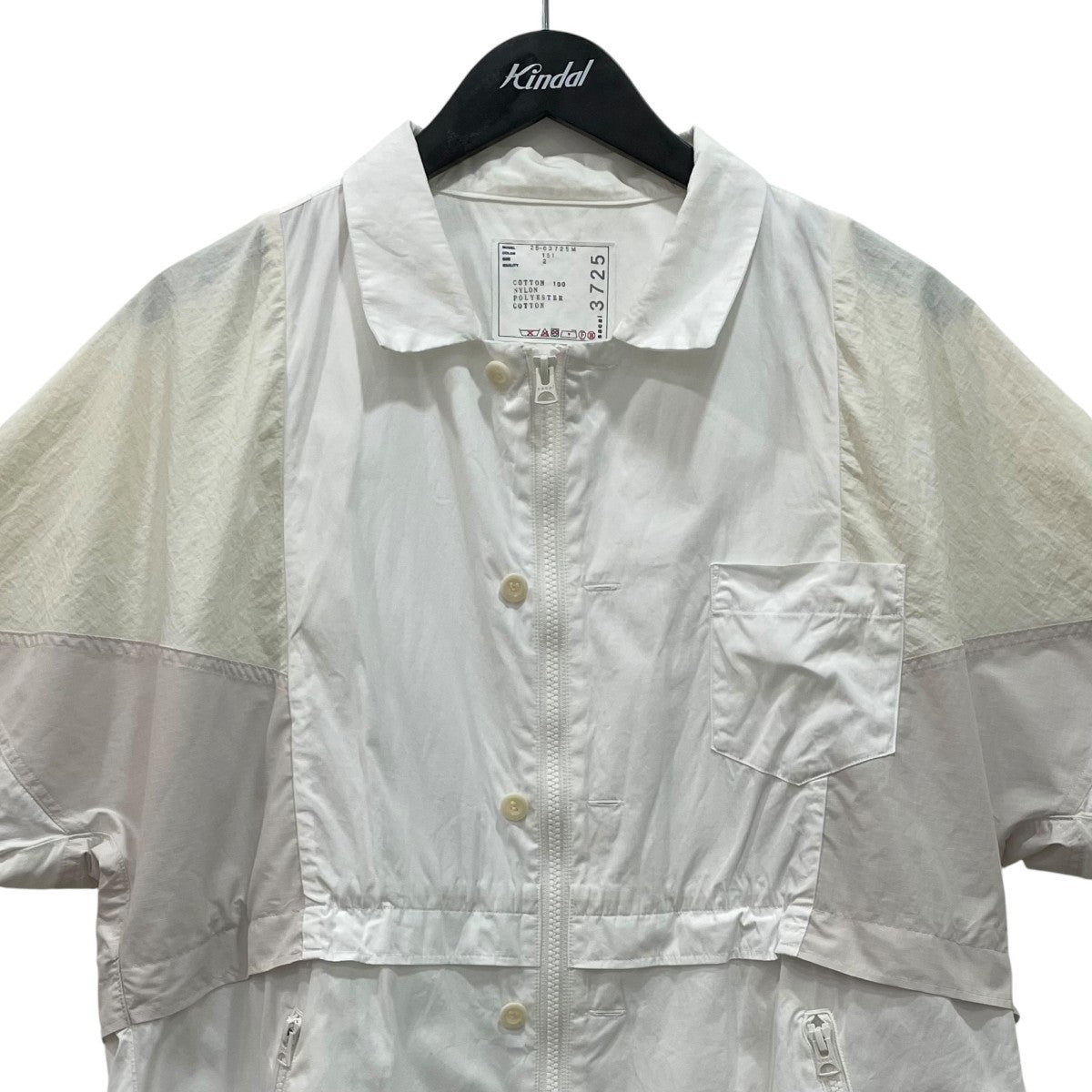 sacai 半袖シャツ2503725M 古着・中古-2枚目のアイテム画像
