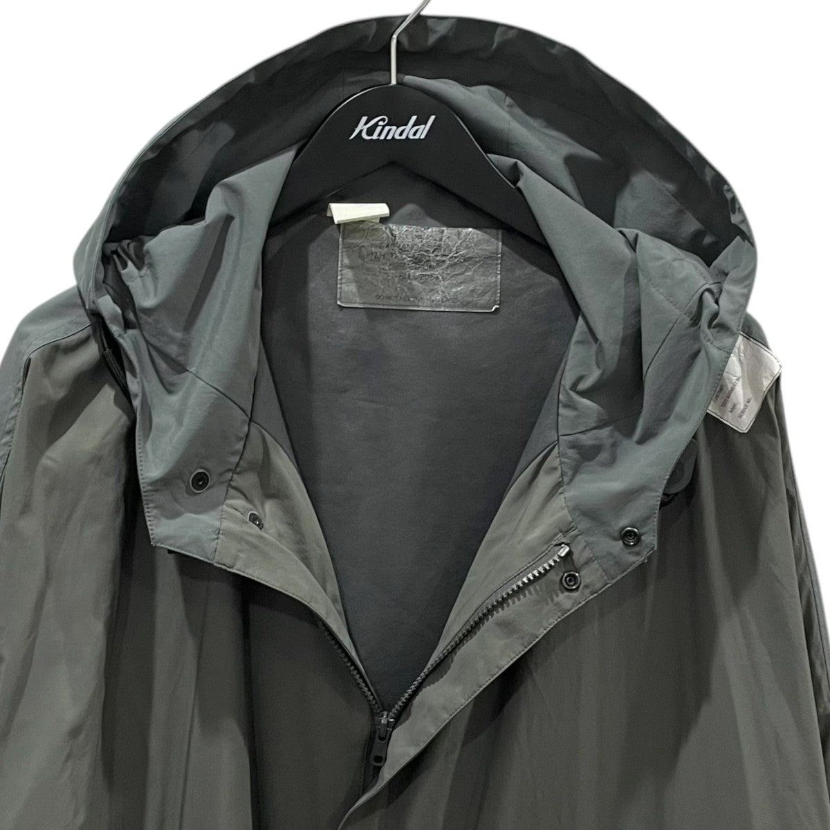 23AW ジップアップフーデッドジャケット HOODED BLOUSON フーデッドブルゾン 9232-BL02-001