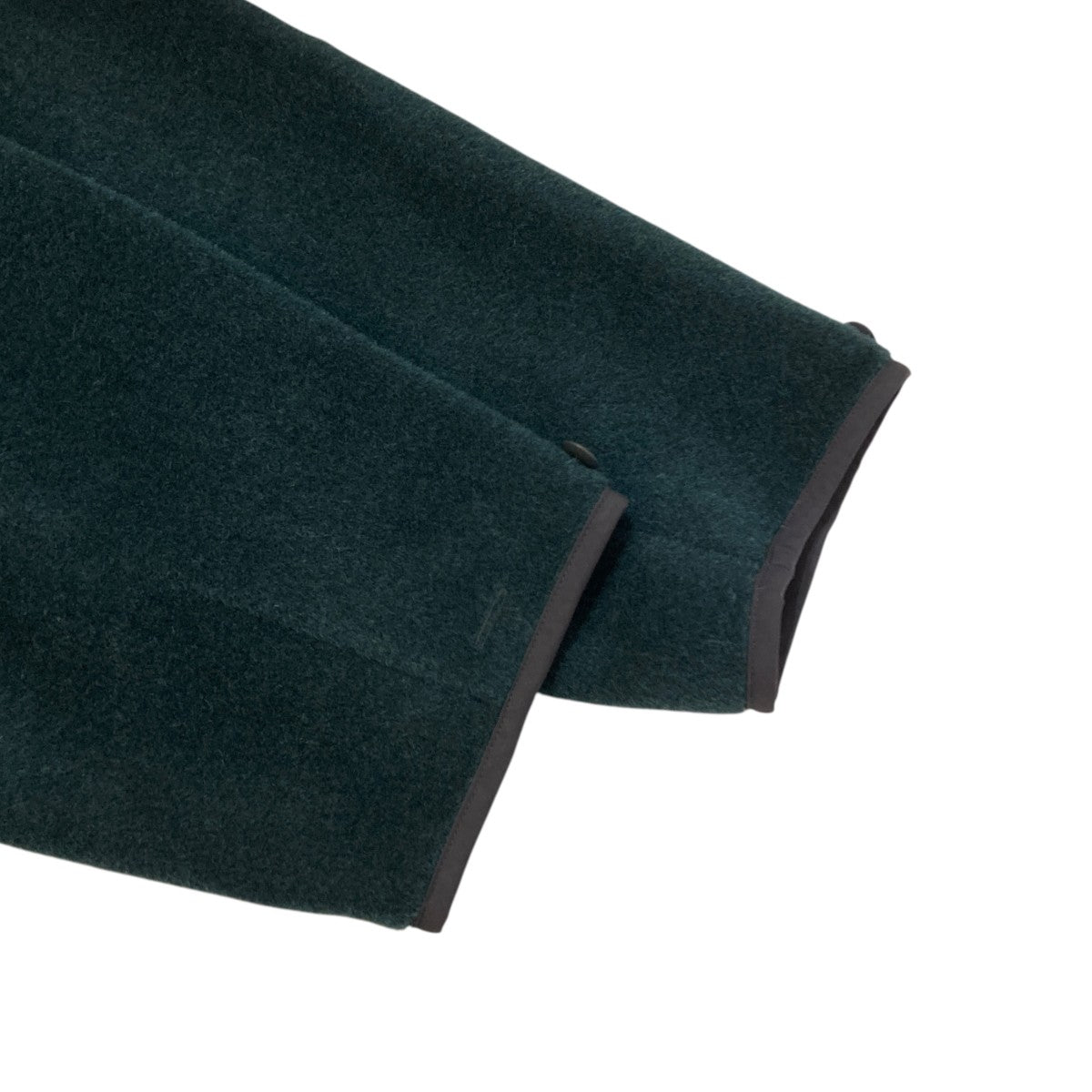 Wool Alpaca Boa Collarless Blousonウールアルパカ ボア カラーレスブルゾンGM223-30221