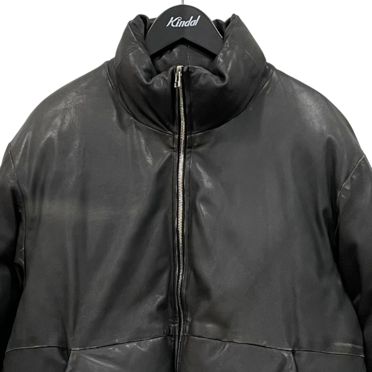 Damaged Leather ダウンジャケット1263-41-003