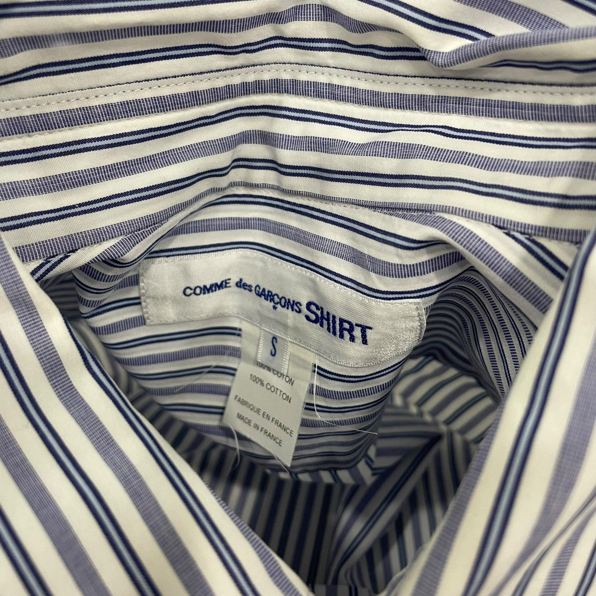 COMME des GARCONS SHIRT(コムデギャルソンシャツ) ストライプ柄長袖