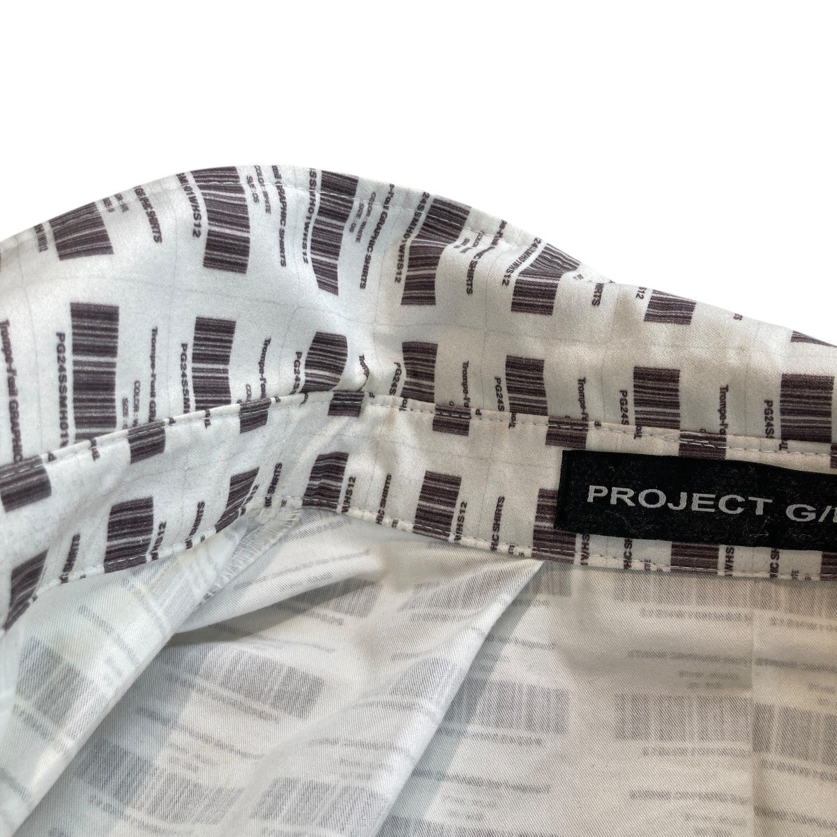 PROJECT G／R 総柄半袖シャツ 古着・中古-4枚目のアイテム画像