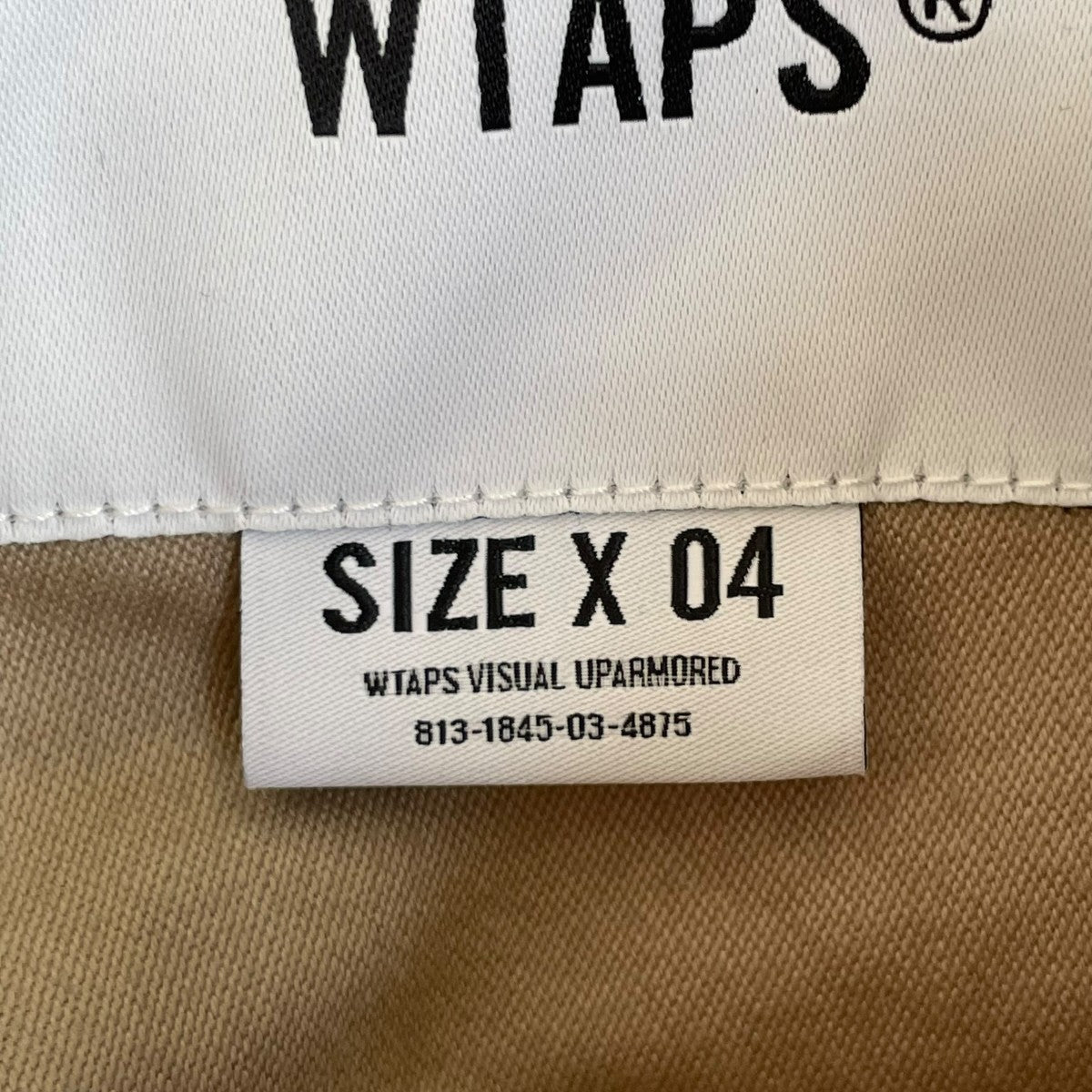 WTAPS 25AWシャツ252CWDT-SHM09 古着・中古-5枚目のアイテム画像
