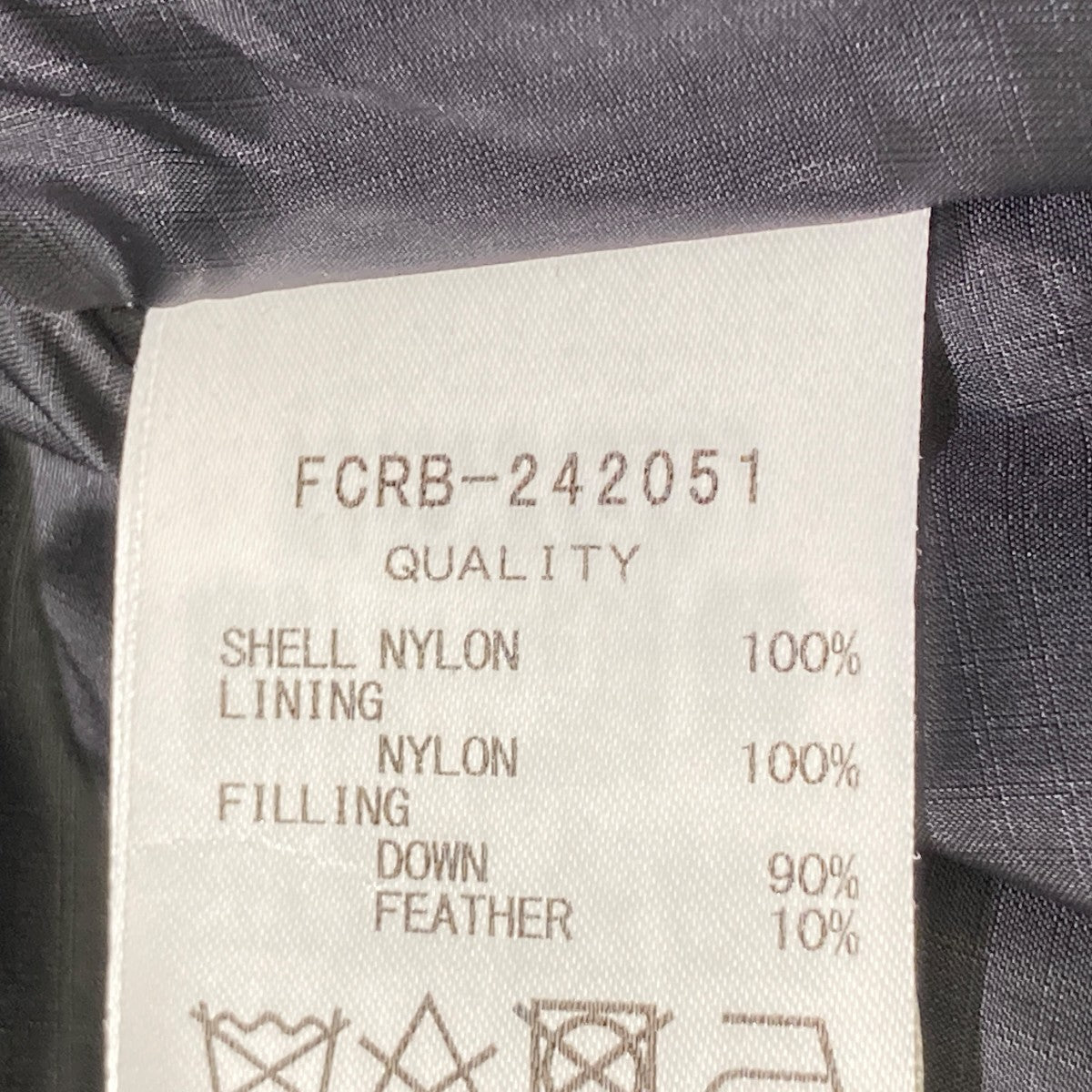 F．C．R．B． DOWN HOODED JACKETダウンジャケットFCRB-242051 古着・中古-6枚目のアイテム画像