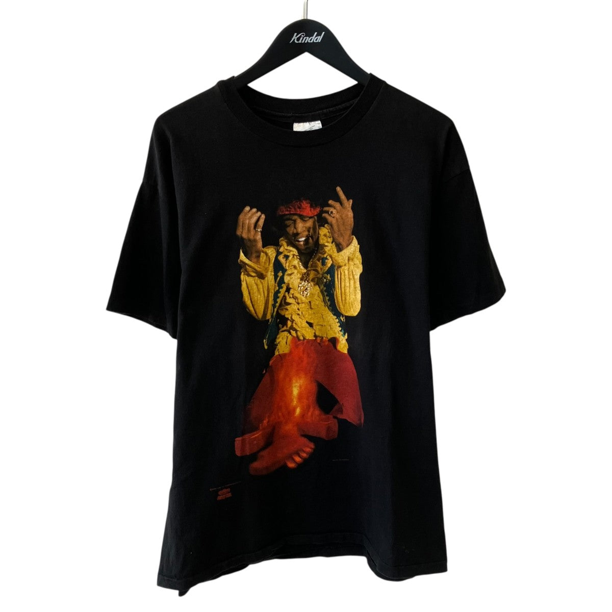 Hanes 90sJIMI HENDRIXTシャツ 古着・中古-1枚目のアイテム画像