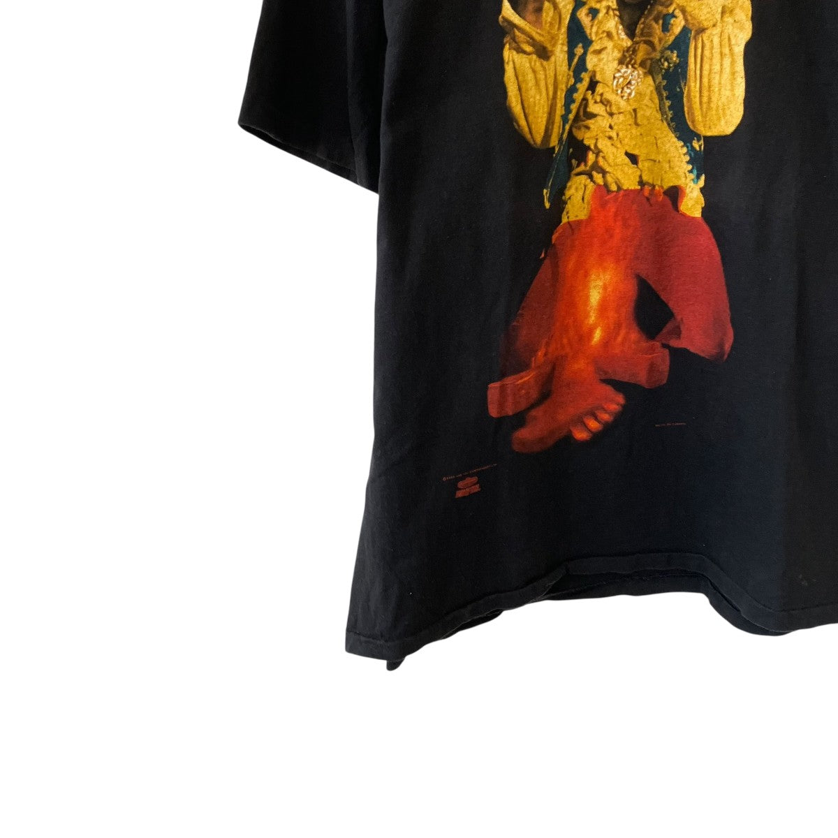 Hanes 90sJIMI HENDRIXTシャツ 古着・中古-4枚目のアイテム画像