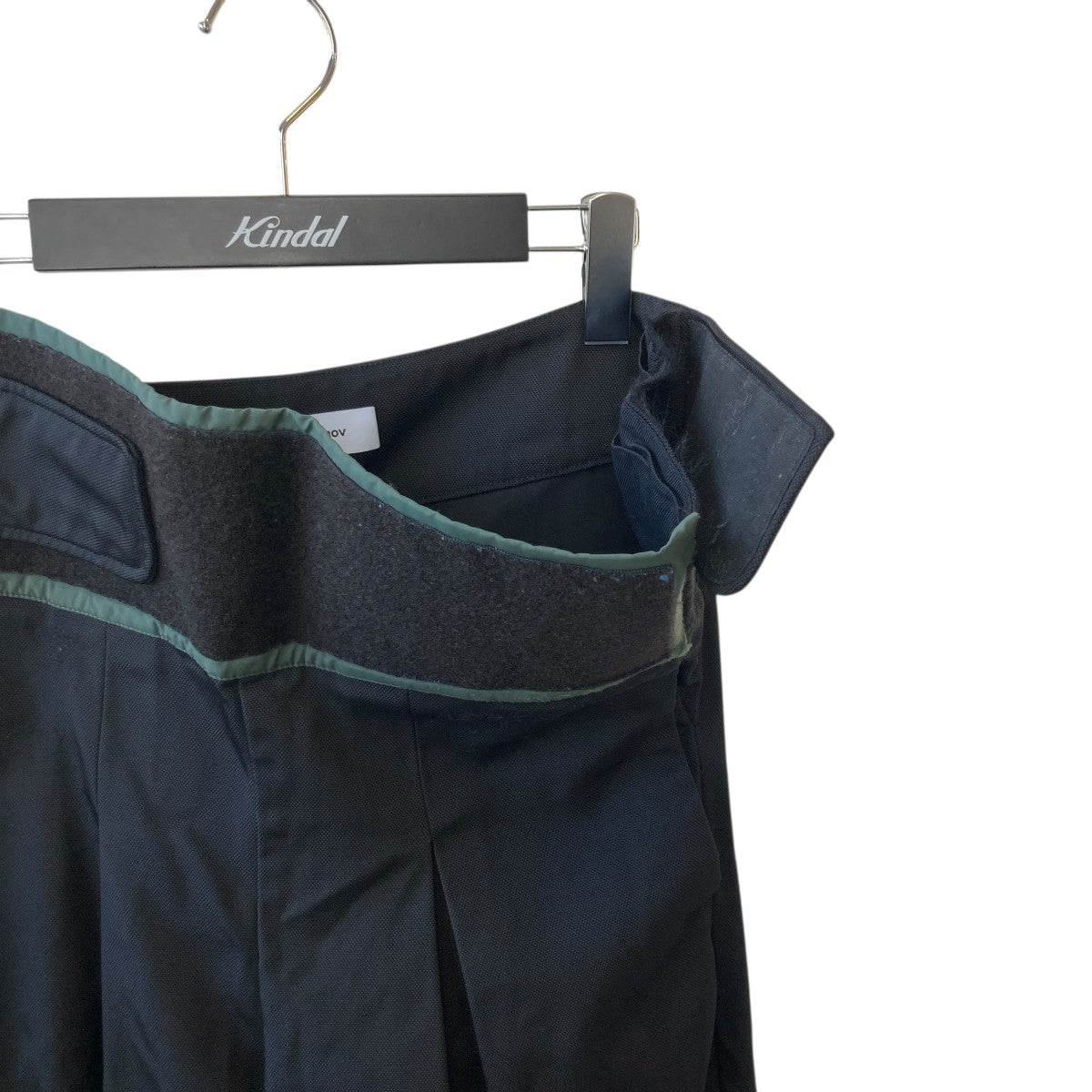 Kiko Kostadinov(キココスタディノフ) 18AWHigh Waisted Velcro Pants