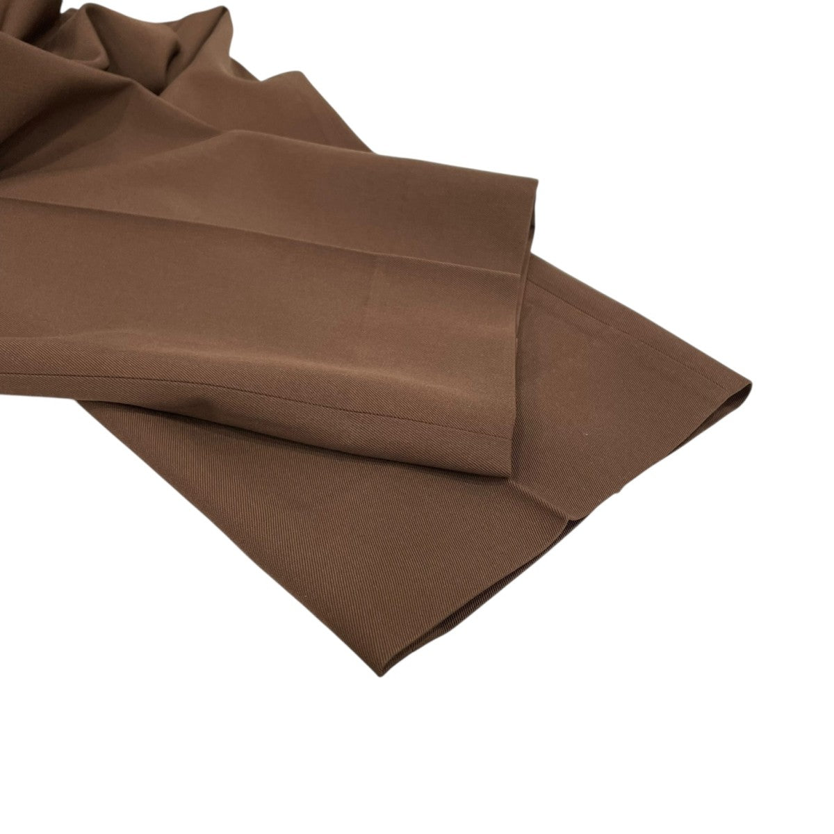 DRIES VAN NOTEN(ドリスヴァンノッテン) ベルト付スラックス ブラウン