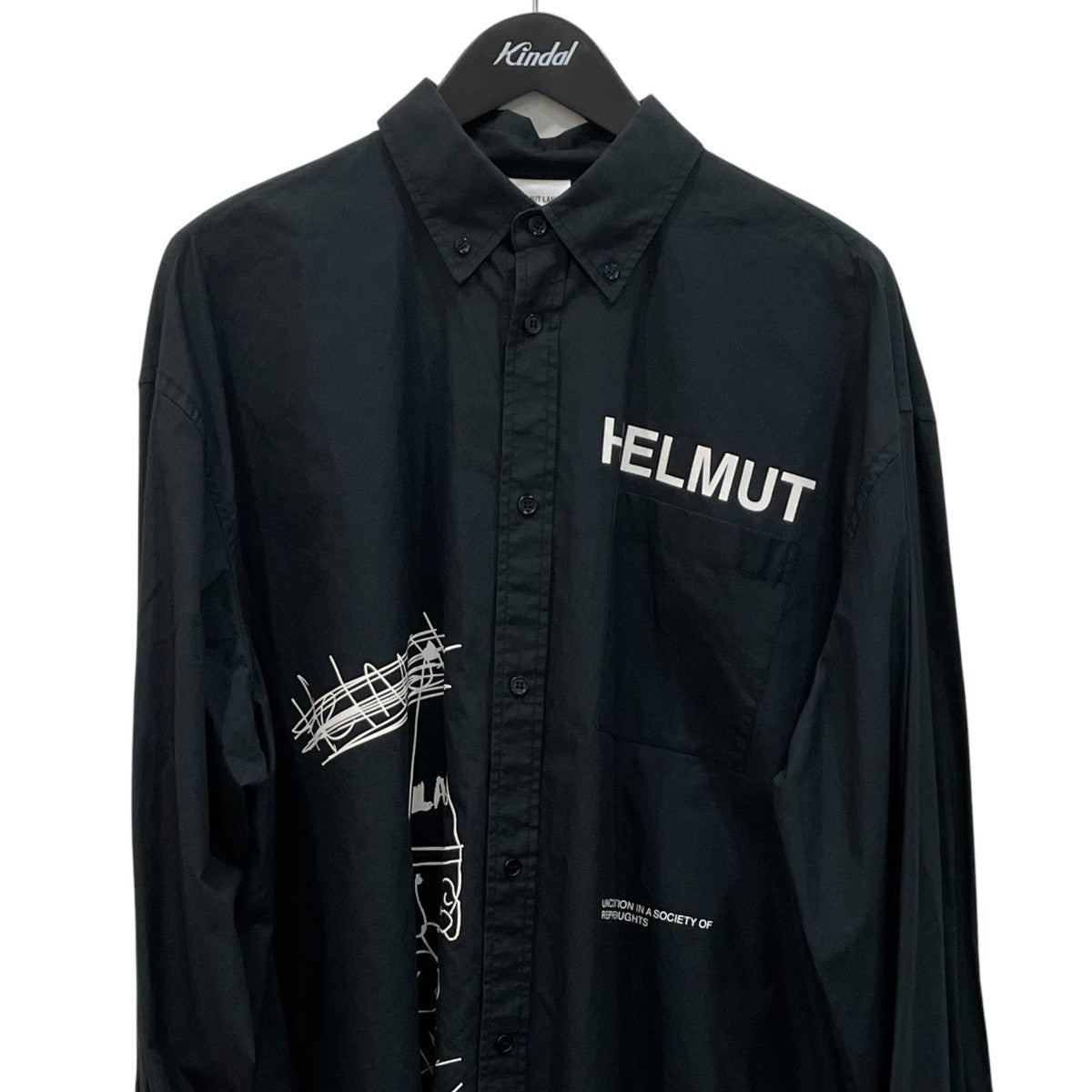 HELMUT LANG(ヘルムートラング) シャツ ブラック サイズ S/M｜【公式