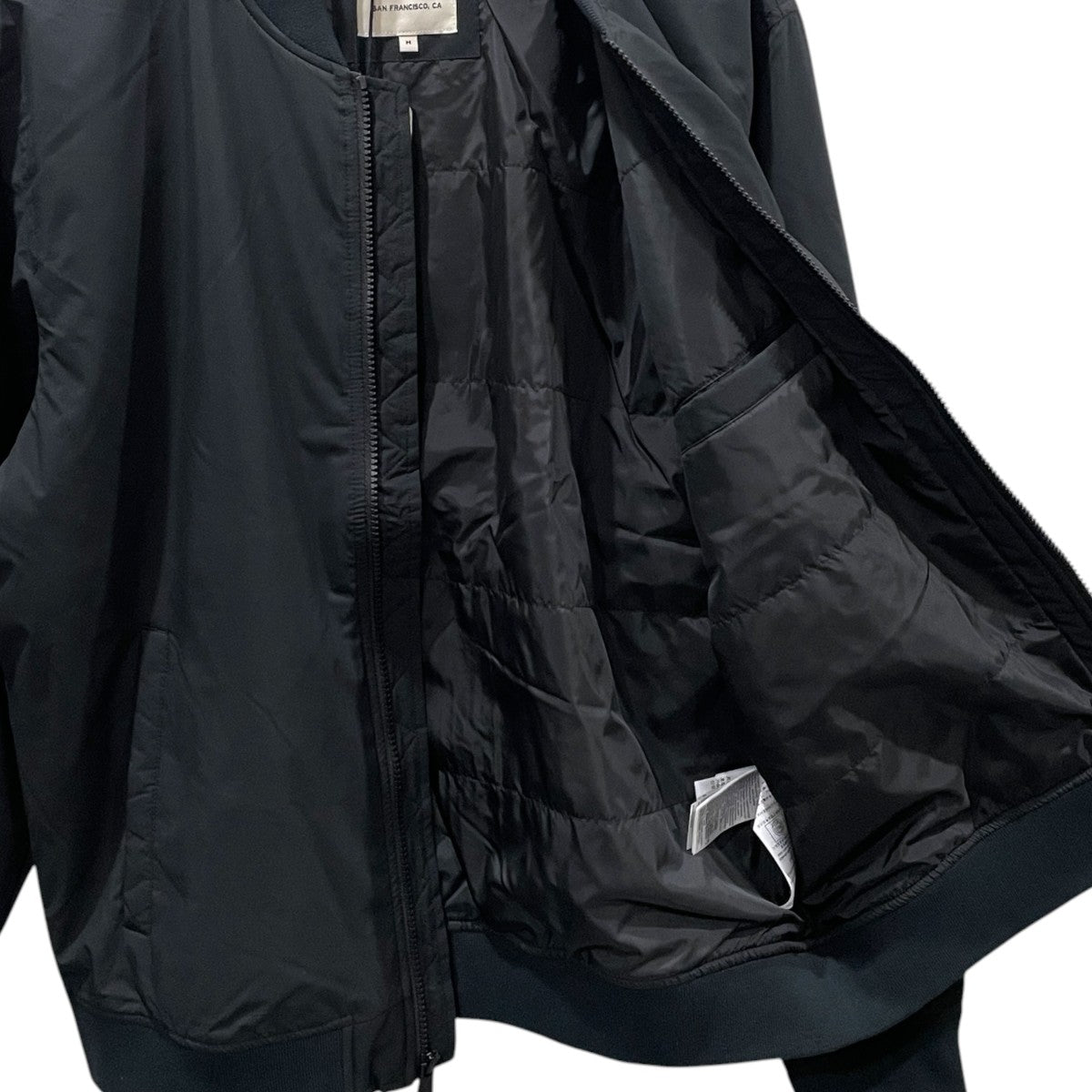 ジップアップ中綿ジャケット Bay Bomber Jacket  ベイボンバージャケット 001K3-0000