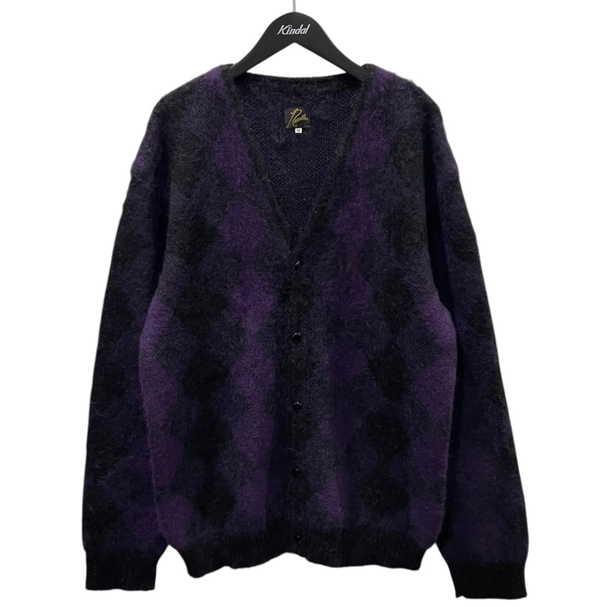 21AW ダイヤ柄モヘヤニットカーディガン Mohair Cardigan - Diamond JO257