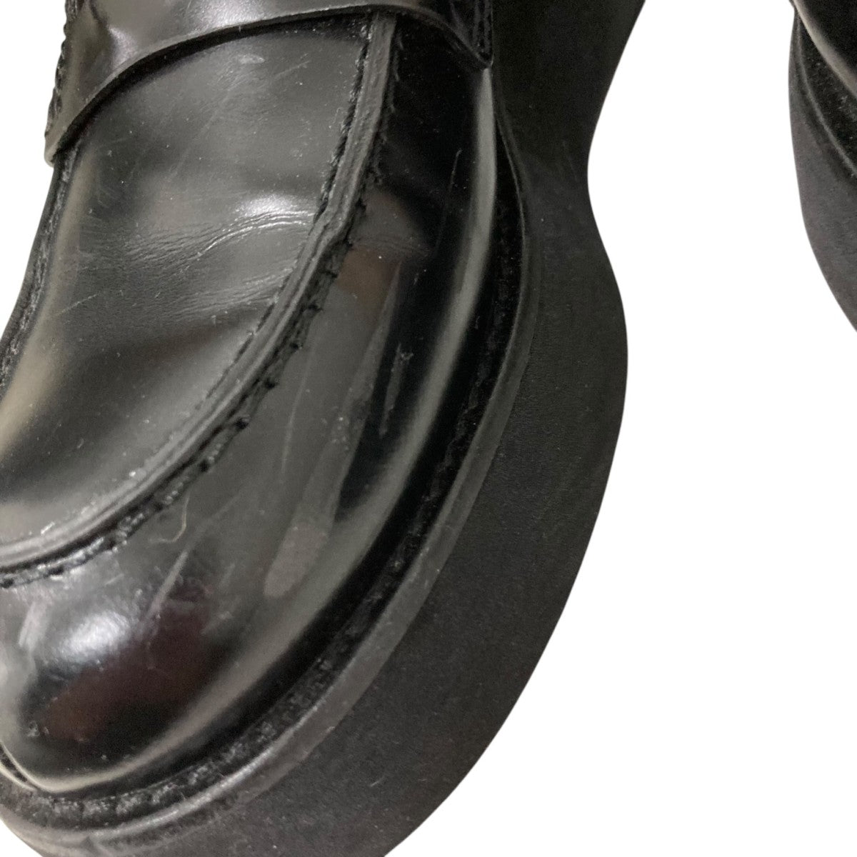 MIU MIU プラットフォーム ペニーローファーローファー5D175E 古着・中古-8枚目のアイテム画像