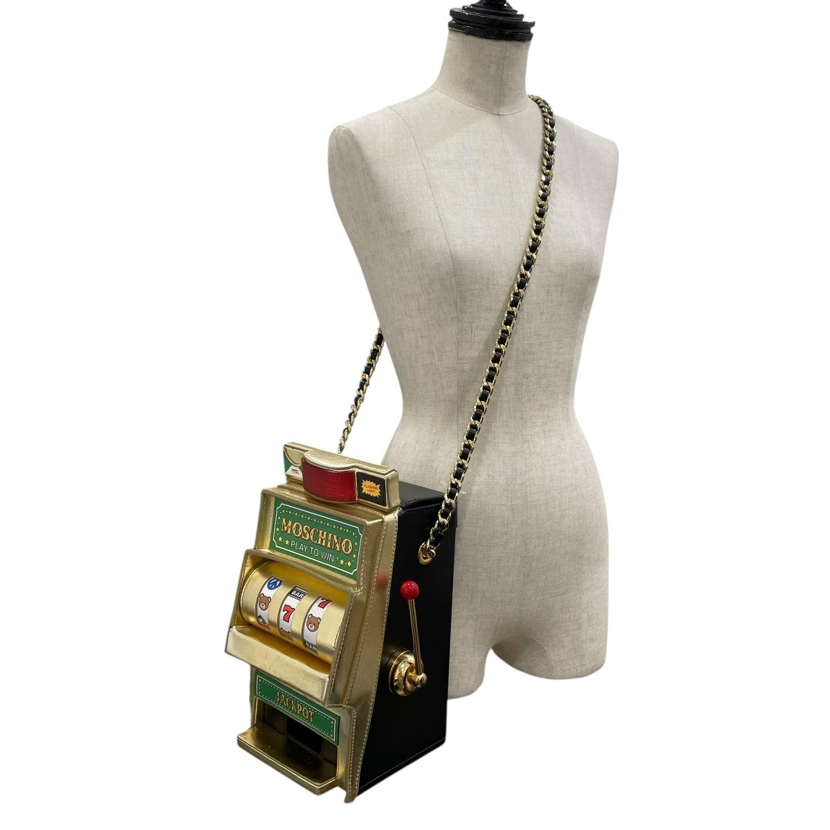 MOSCHINO(モスキーノ) Slot Machine Bag ショルダーバッグ ブラック